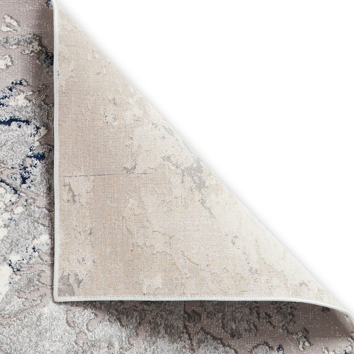 Aldrin Grey Marble Effect Rug