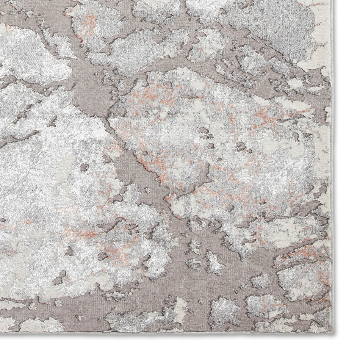 Aldrin Grey Marble Effect Rug