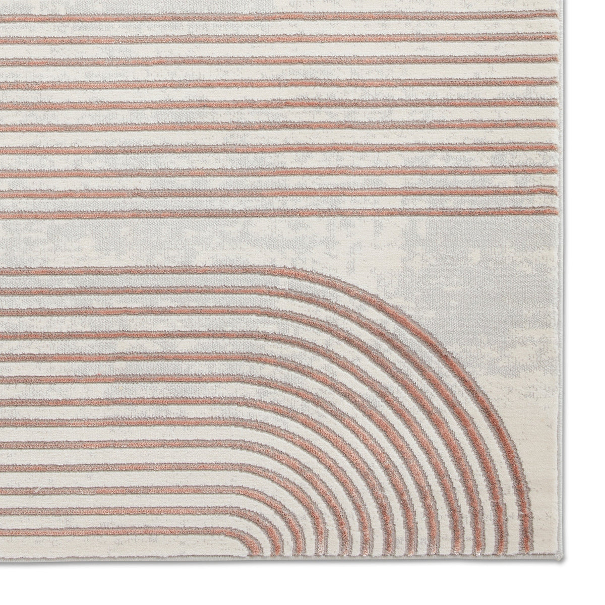 Aldrin Grey Swirl Patterned Rug