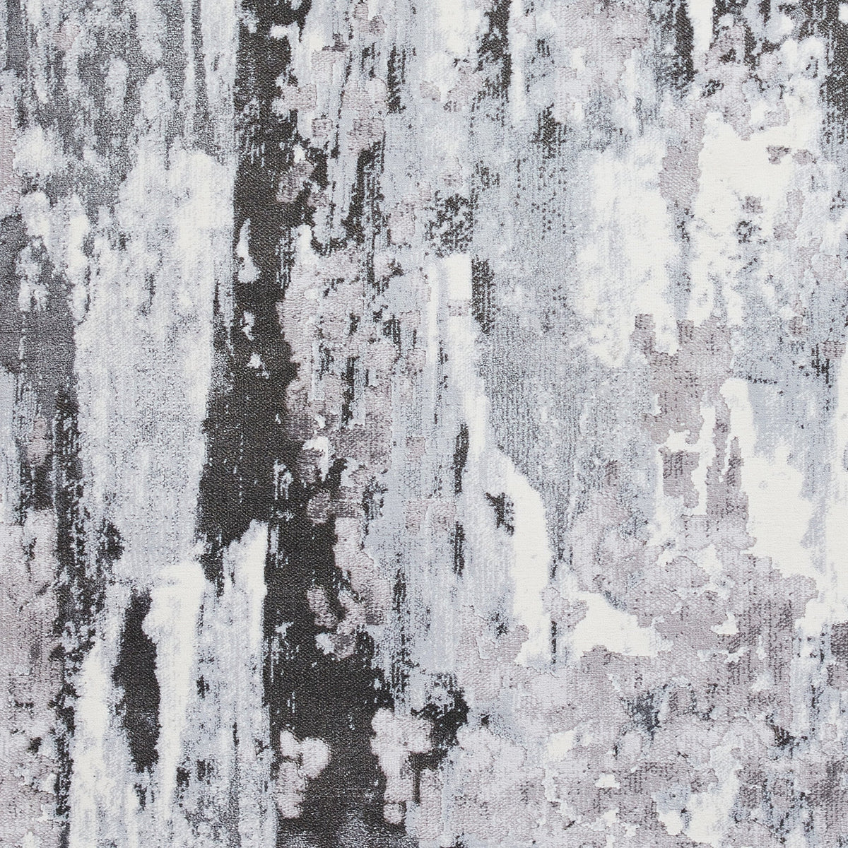 Aldrin Distressed Metallic Effect Rug
