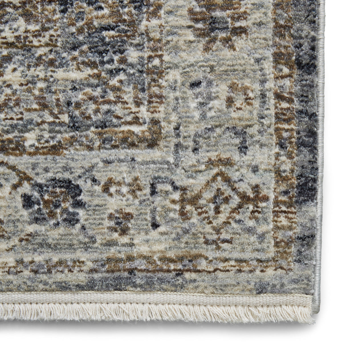 Thea Distressed Grey Vintage Rug