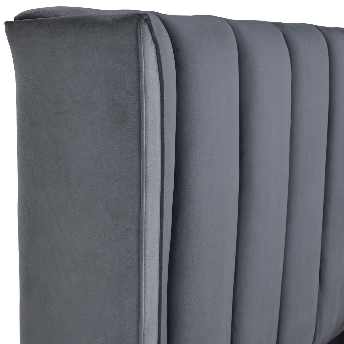 Mia Velvet Ottoman Storage Bed Frame