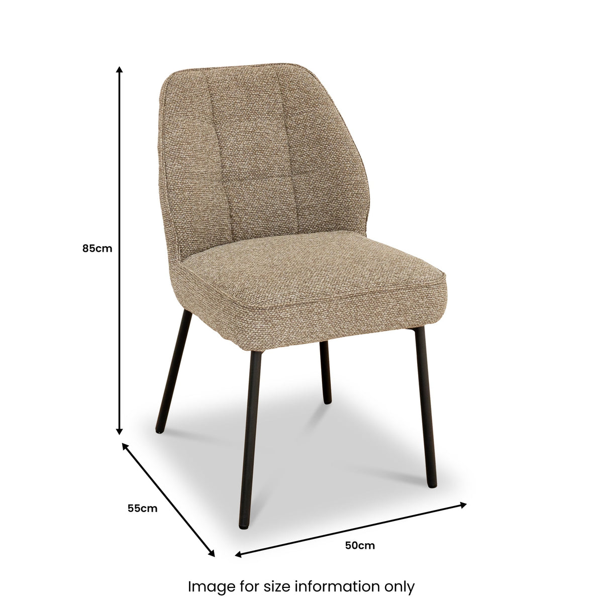 Garcia Textured Dining Chair