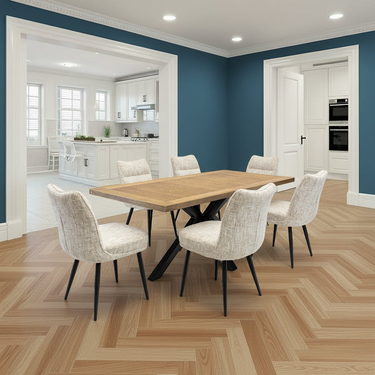 Cole Textured Dining Chair