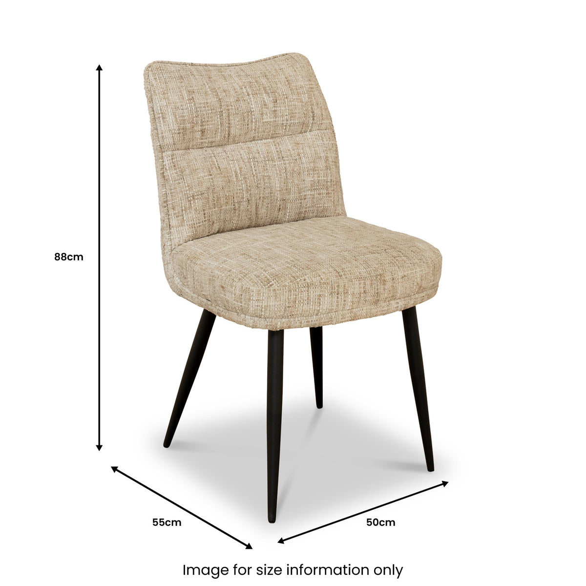 Cole Textured Dining Chair