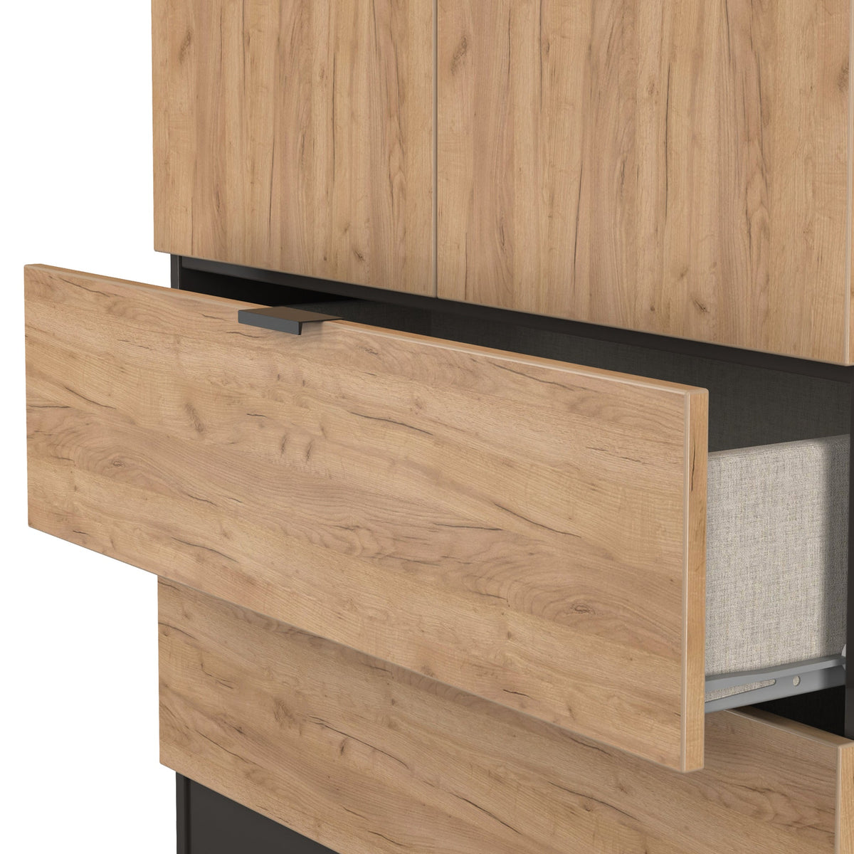 Huxley Double Wardrobe & 2 Drawers