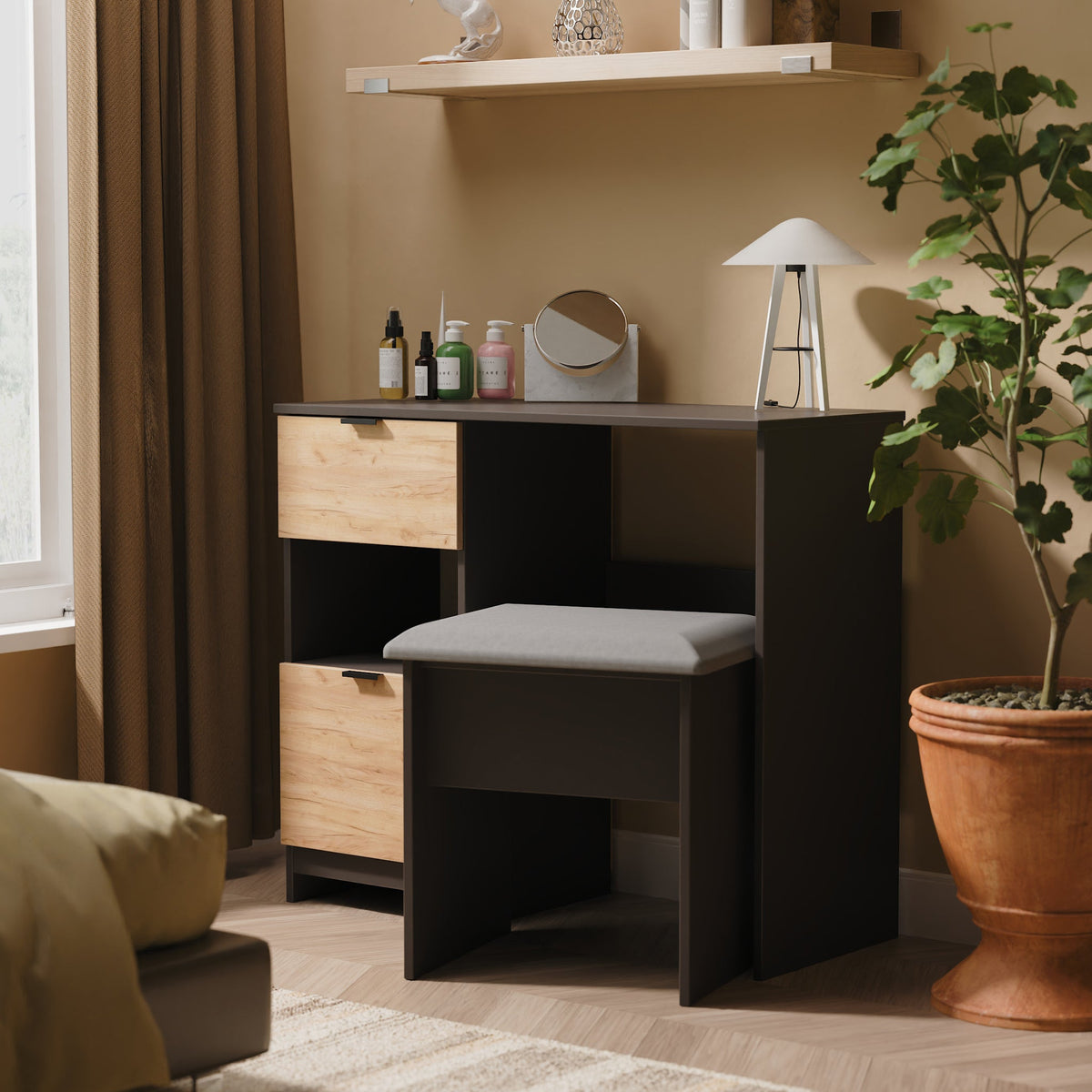 Huxley 2 Drawer Dressing Table