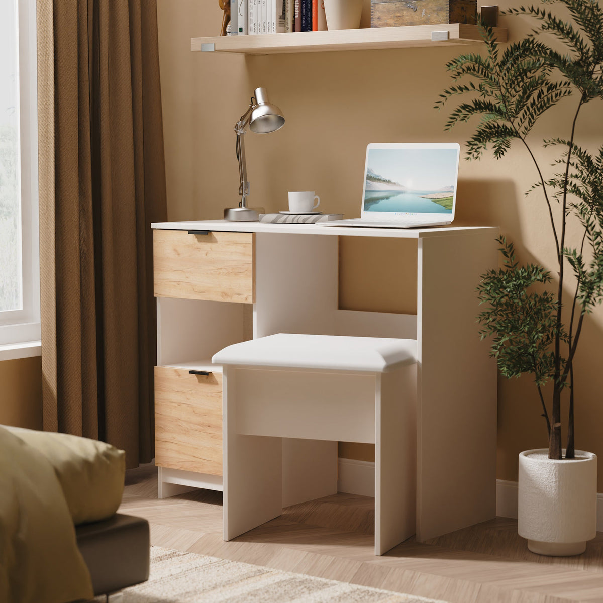 Huxley 2 Drawer Dressing Table