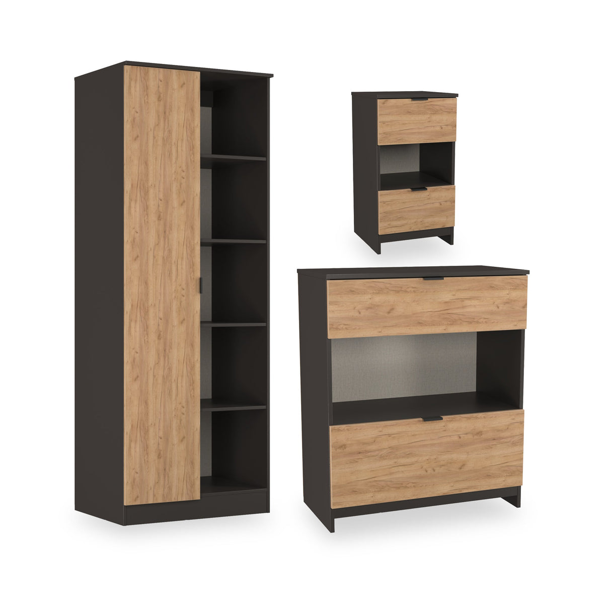 Huxley 3 Piece Bedroom Furniture Set