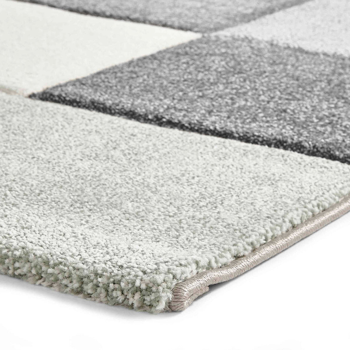 Brockton Square Patterned Hand Carved Rug