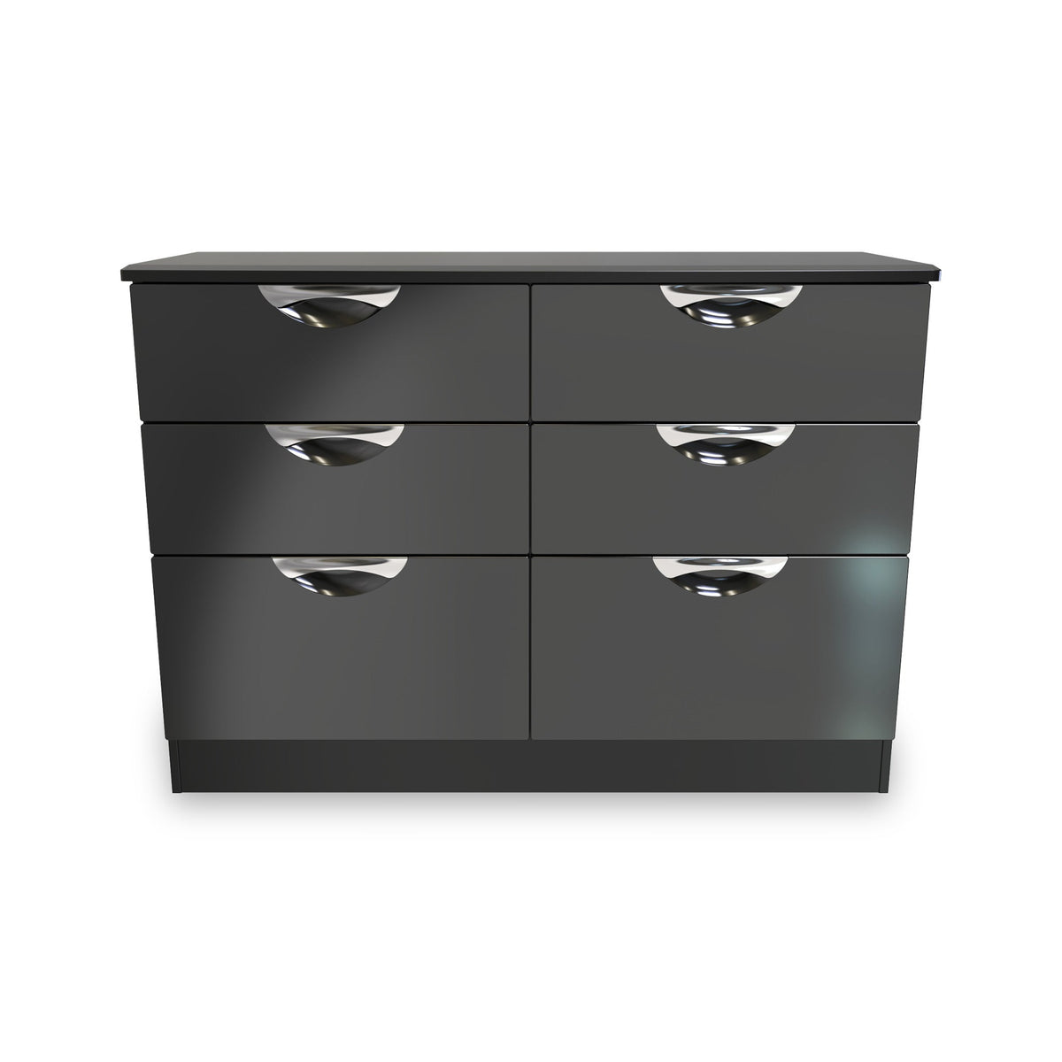 Beckett Gloss 6 Drawer Wide Chest