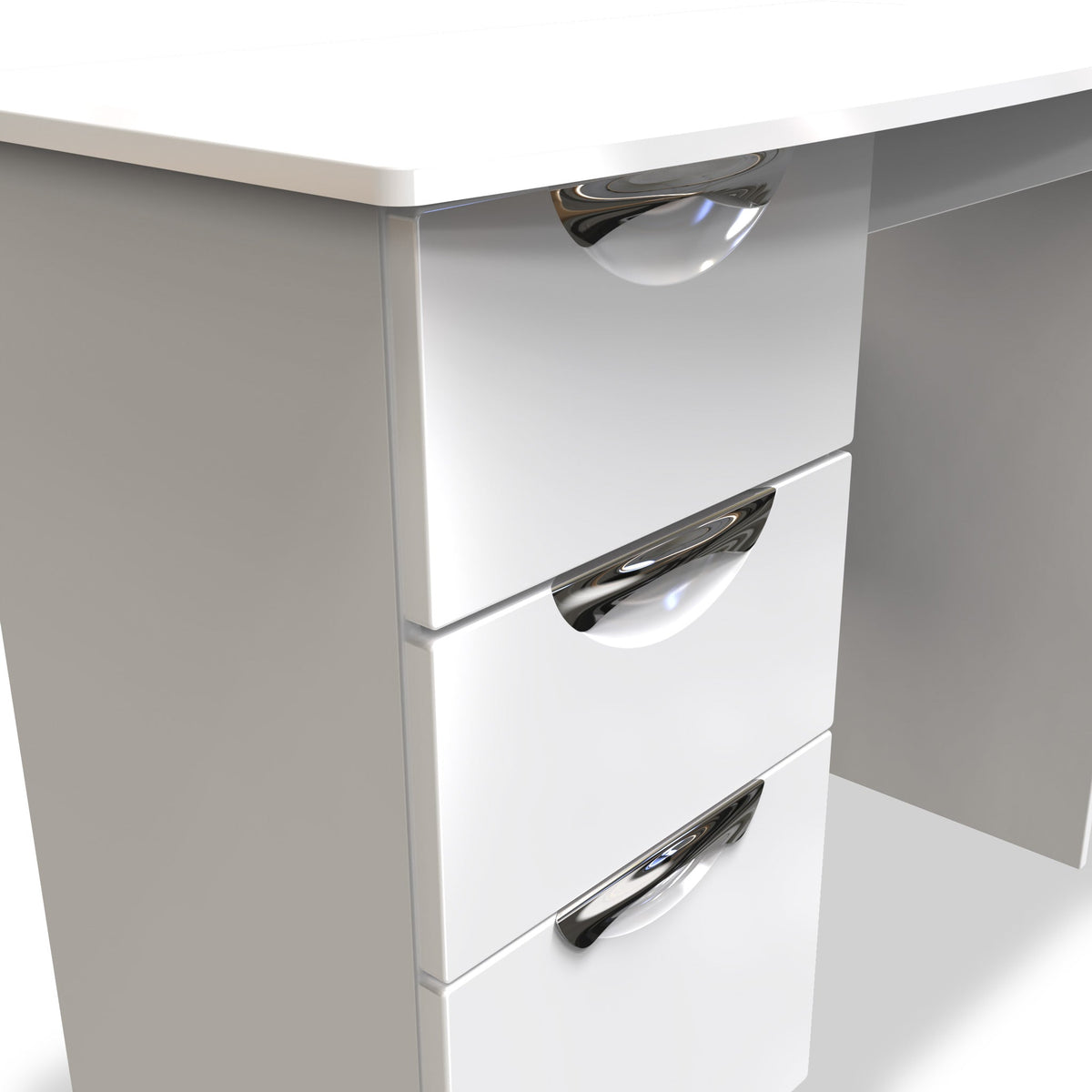 Beckett Gloss 3 Drawer Dressing Table