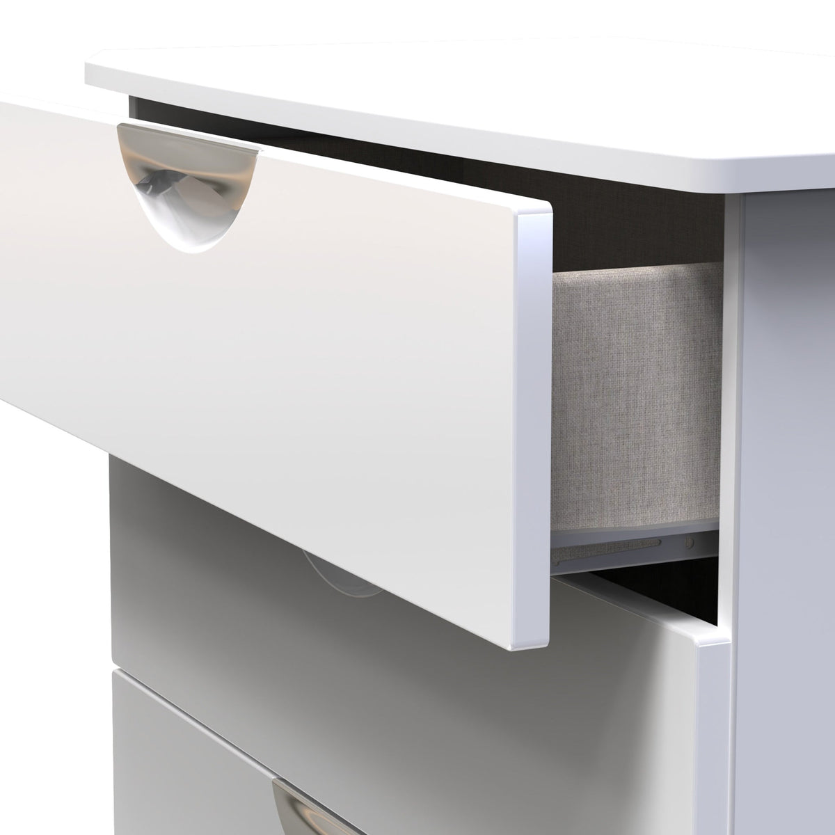 Beckett Gloss 4 Drawer Deep Chest