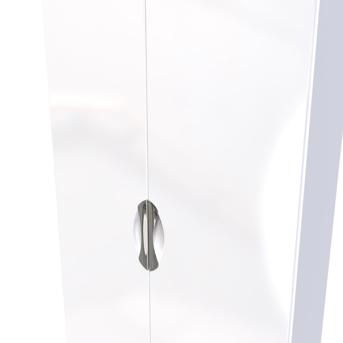 Beckett Gloss 2 Door 2 Drawer Wardrobe