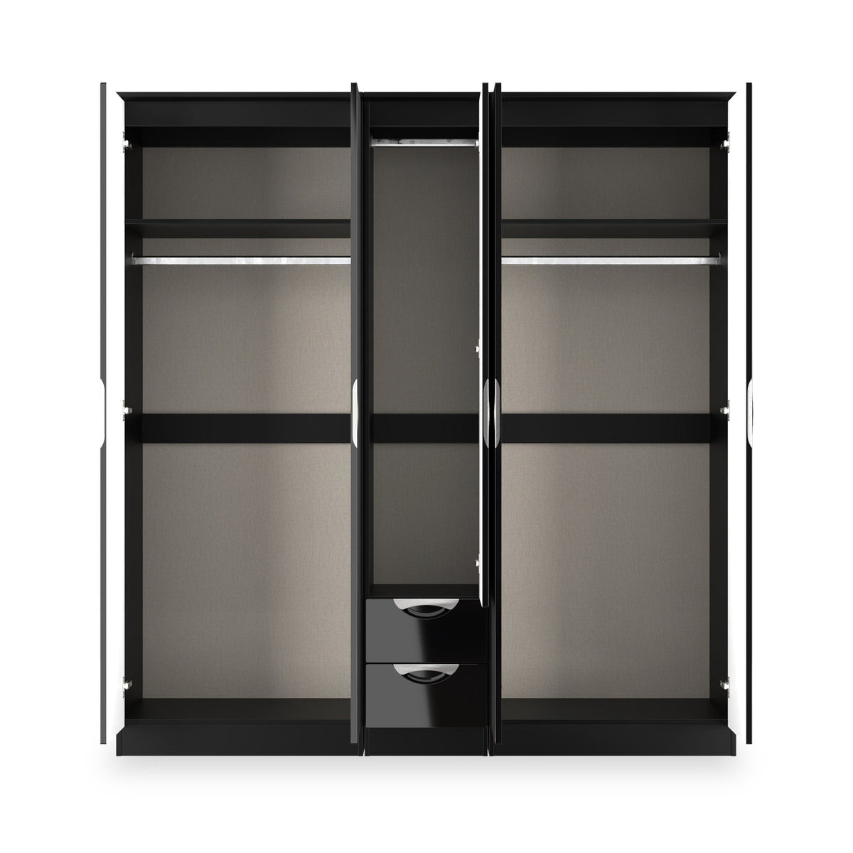 Beckett 5 Door 2 Drawer Wardrobe