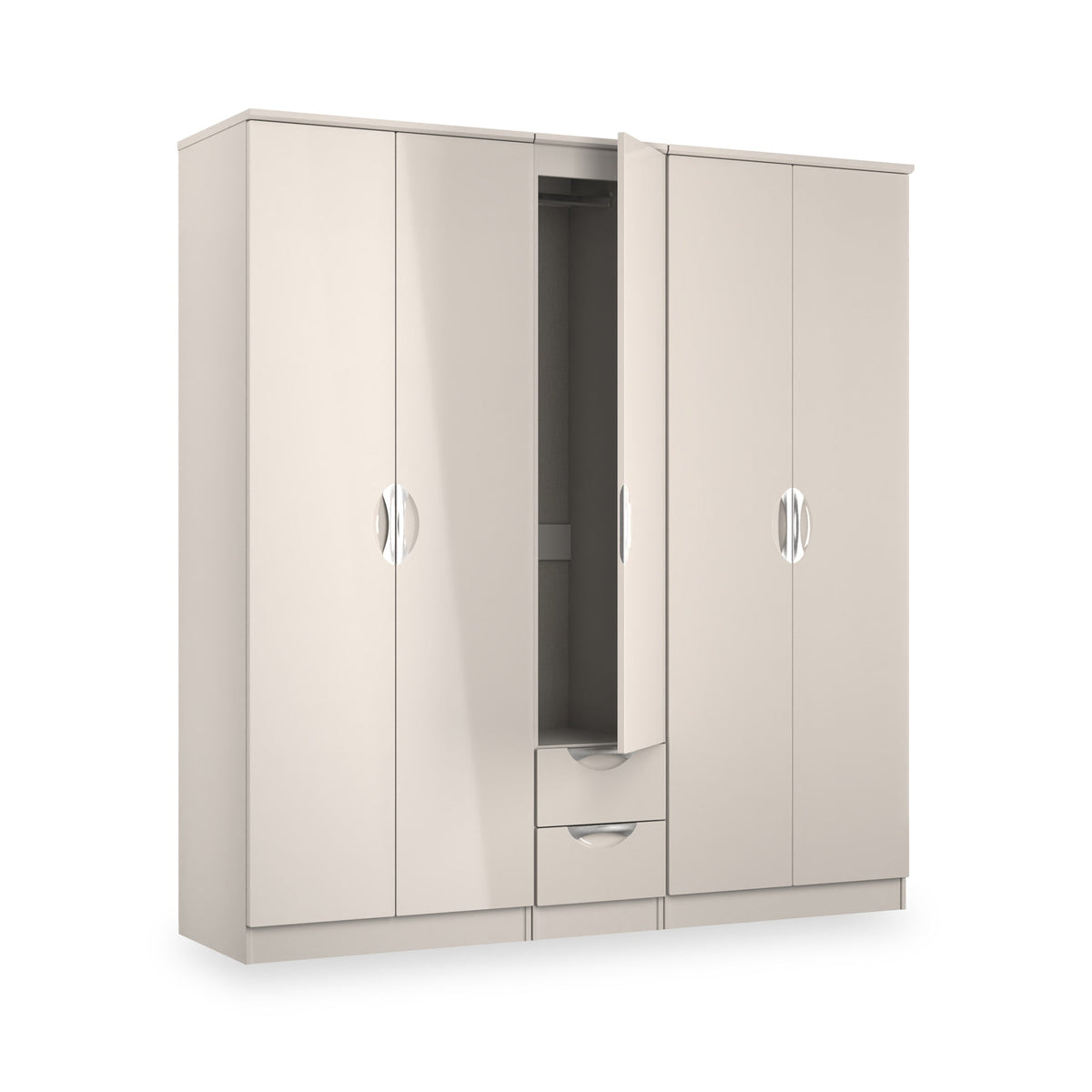 Beckett 5 Door 2 Drawer Wardrobe