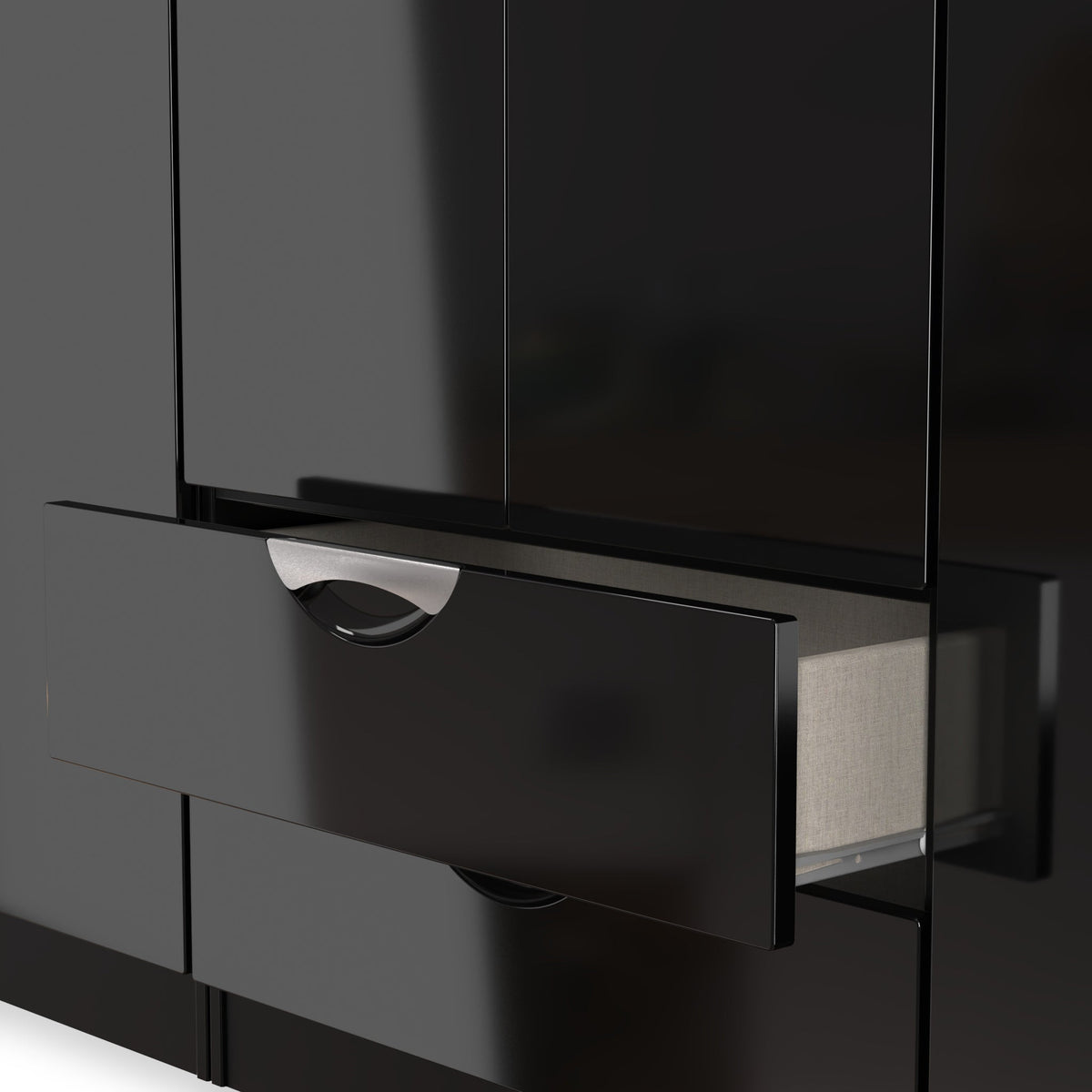 Becket 6 Door 2 Drawer Wardrobe