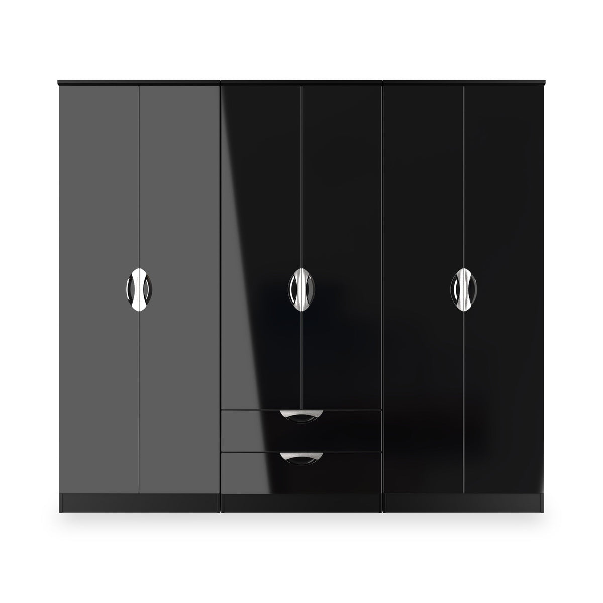 Becket 6 Door 2 Drawer Wardrobe