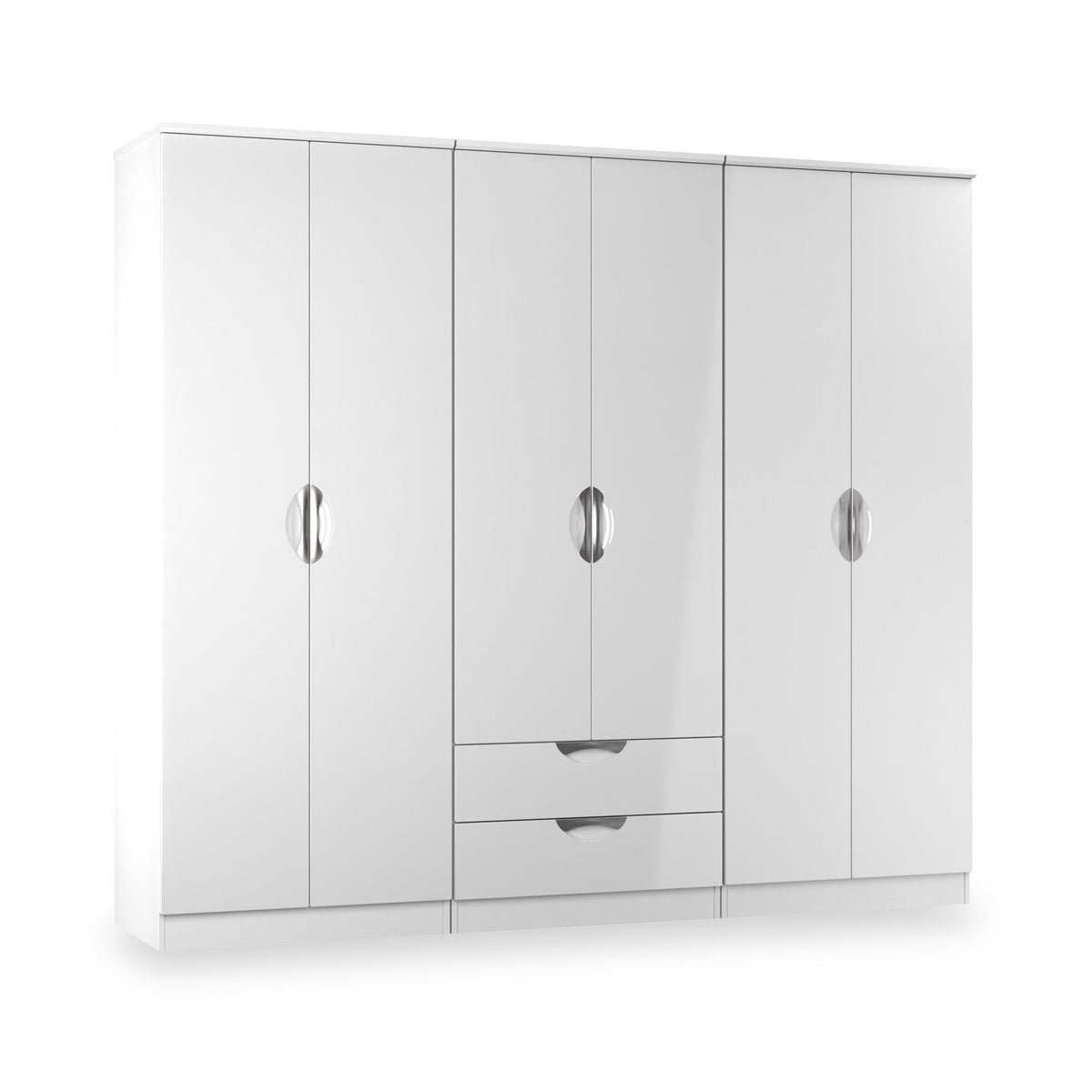 Becket 6 Door 2 Drawer Wardrobe