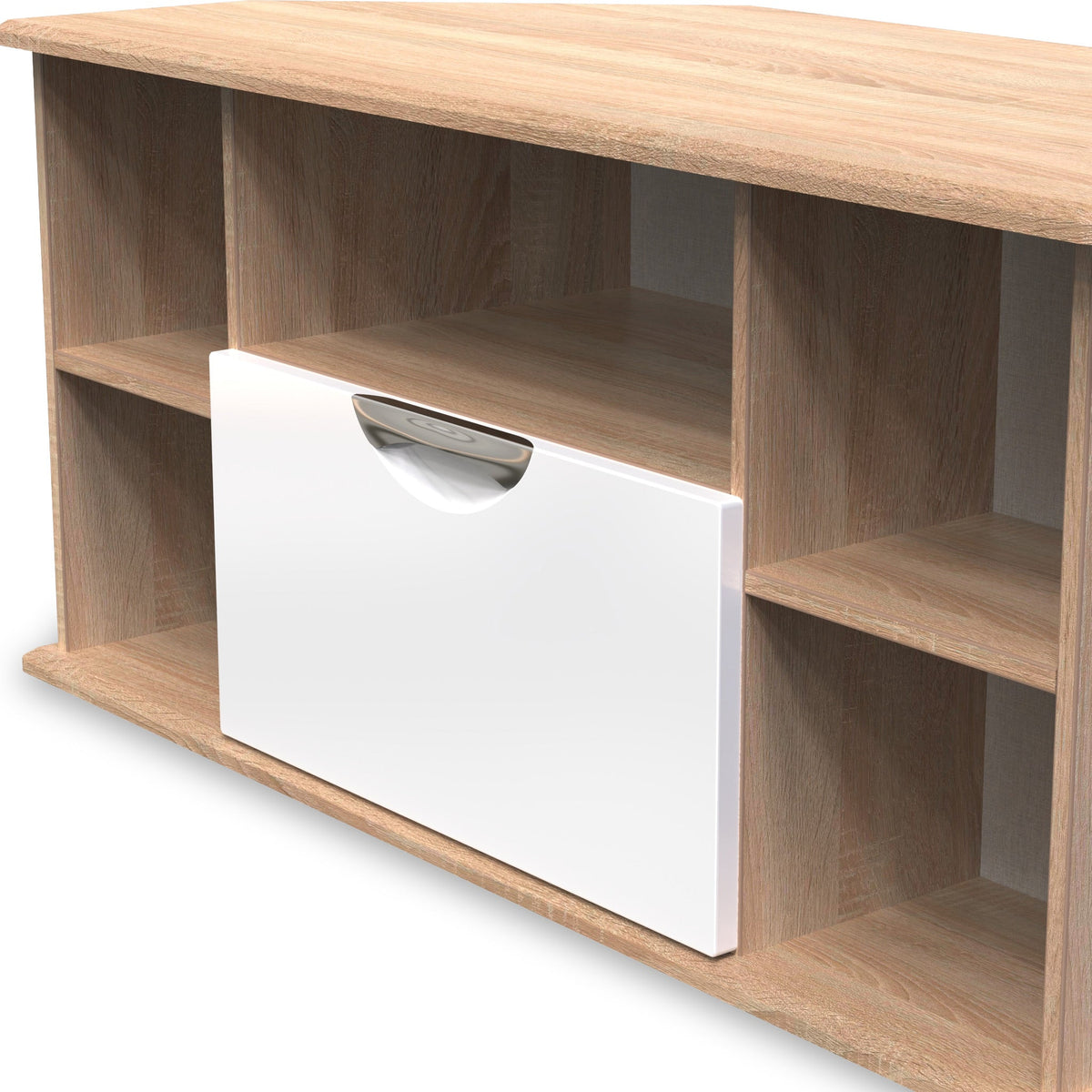 Beckett Gloss Corner TV Unit