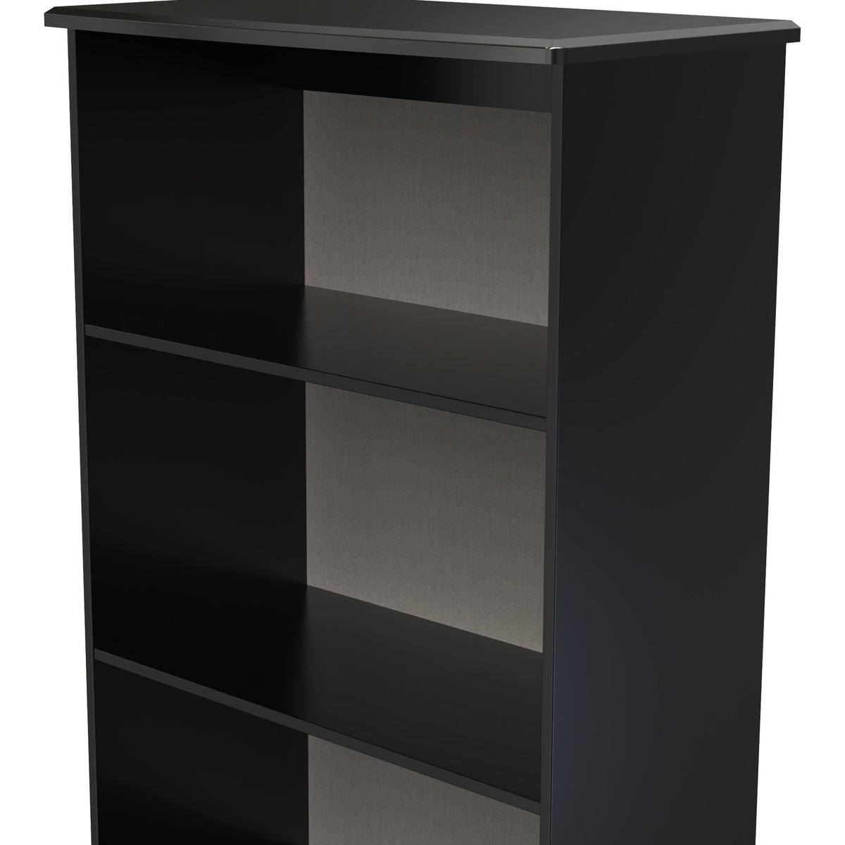 Beckett Gloss 3 Shelf Bookcase