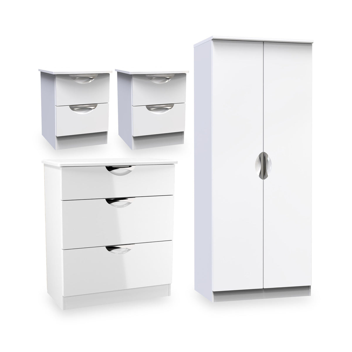 Beckett 4 Piece Bedroom Furniture Set