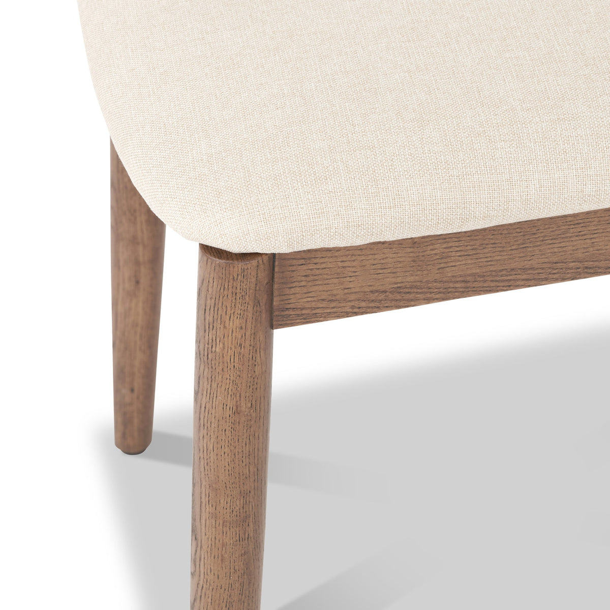 Elias Dark Ash Curved Back Dining Chair