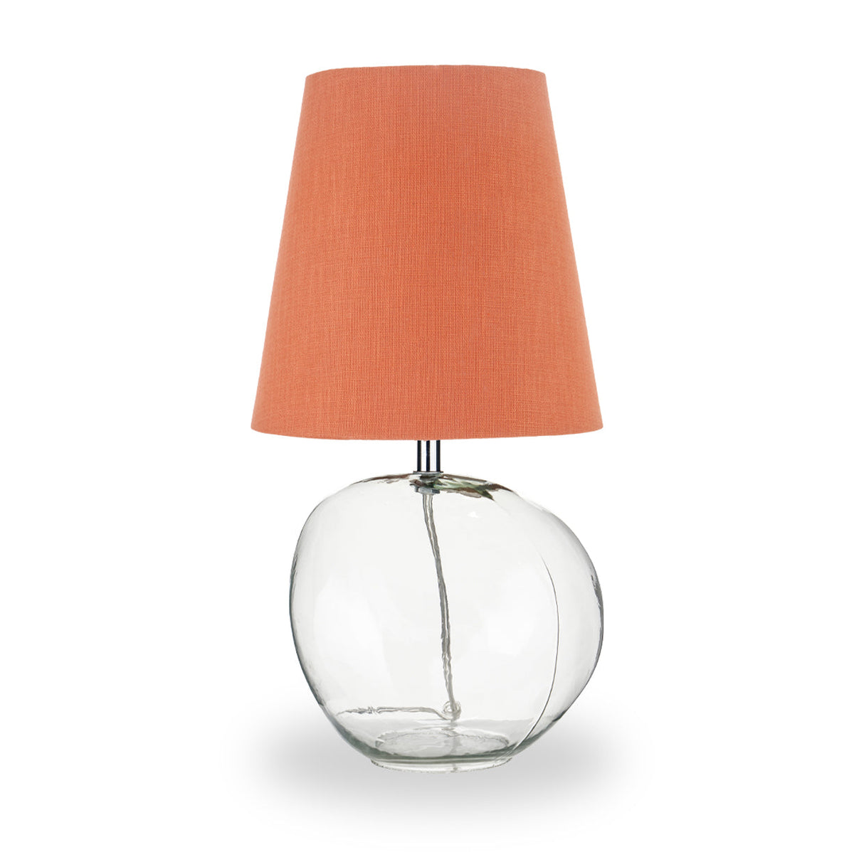 Hallie Clear Glass Table Lamp
