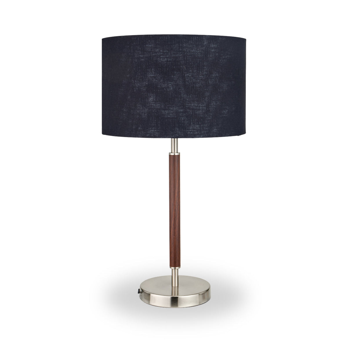 Gianni Brushed Silver Table Lamp