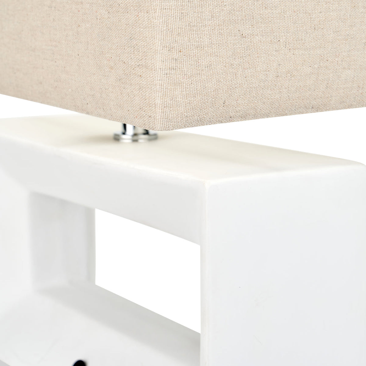 Block Ceramic Table Lamp
