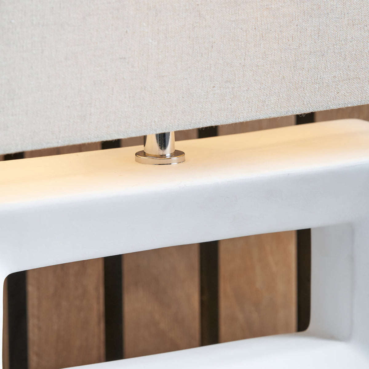 Block Ceramic Table Lamp