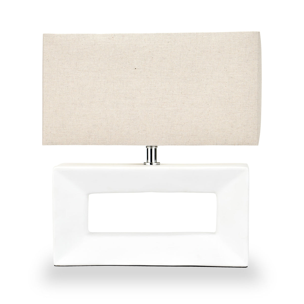 Block Ceramic Table Lamp