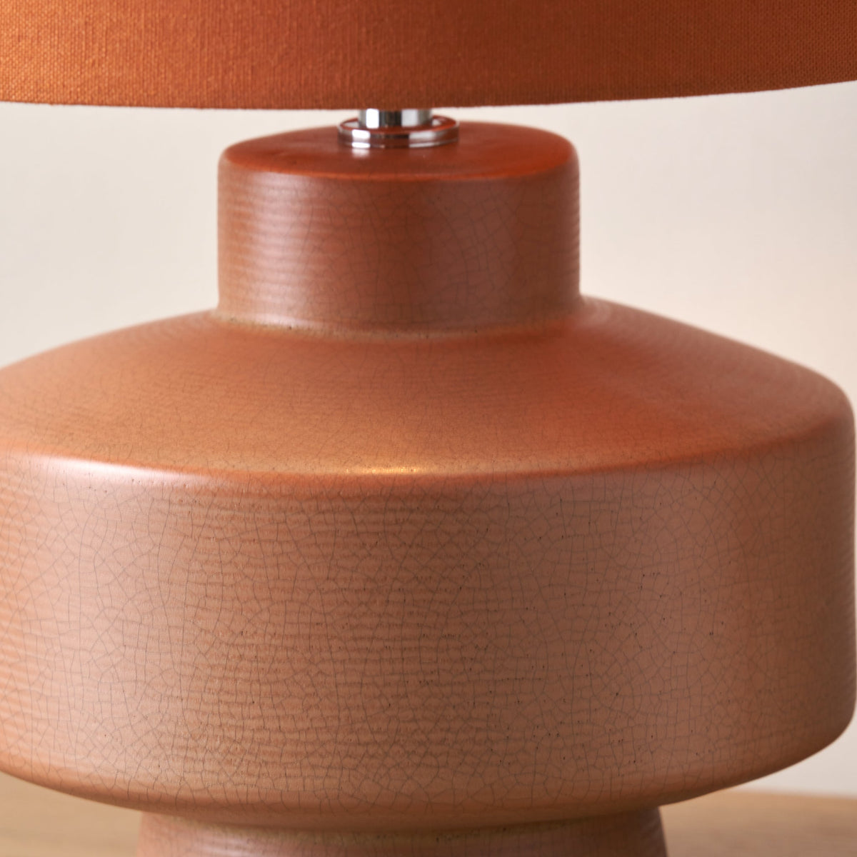 Elure Crackle Effect Table Lamp