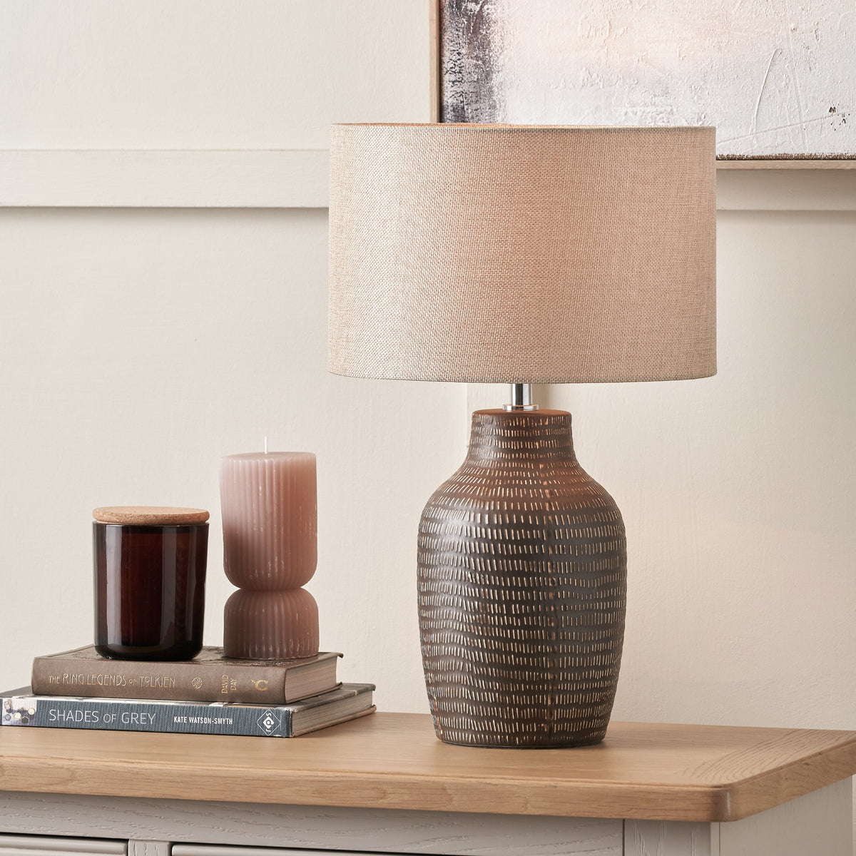 Kai Tall Ceramic Table Lamp