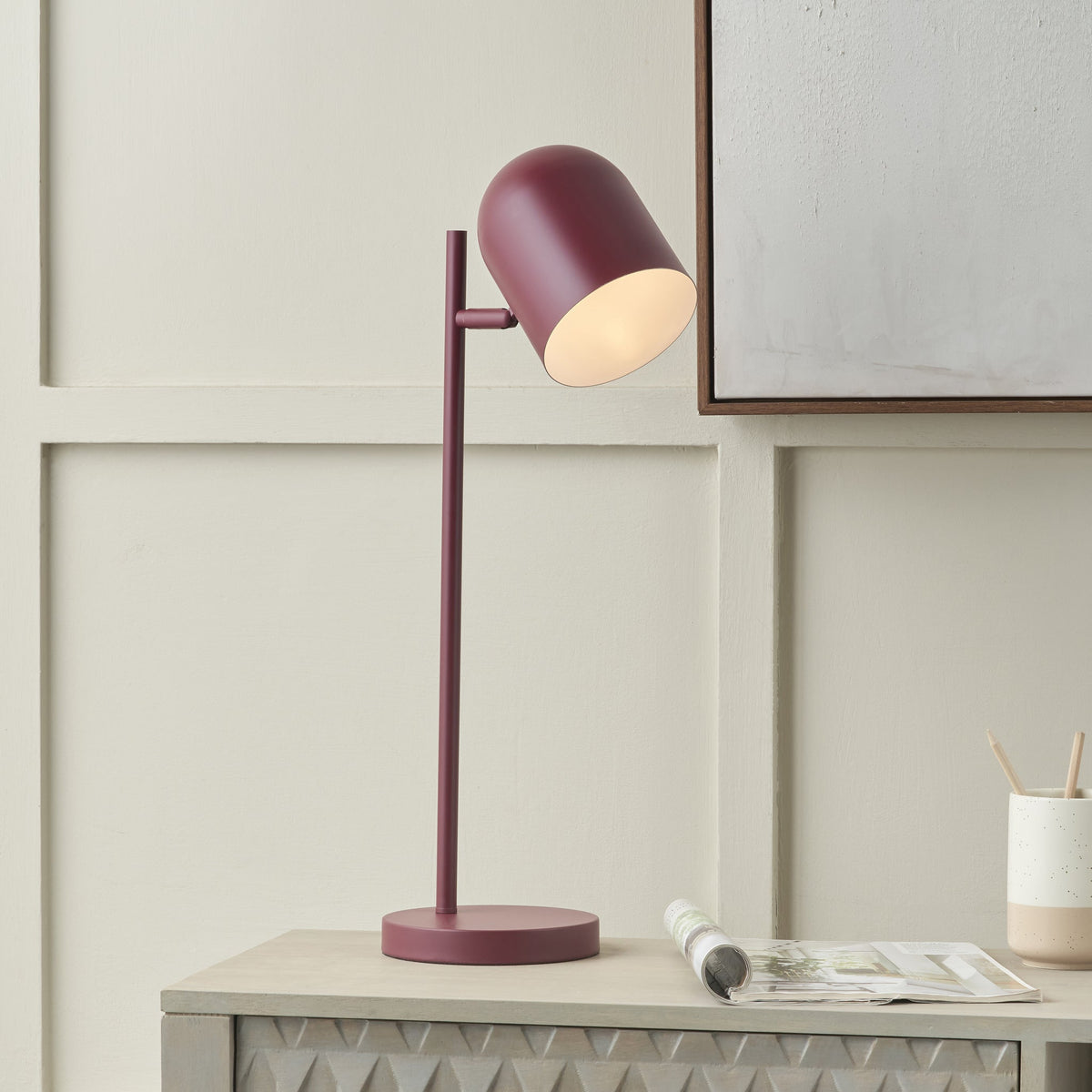 Finn Cloche Headed Table Lamp