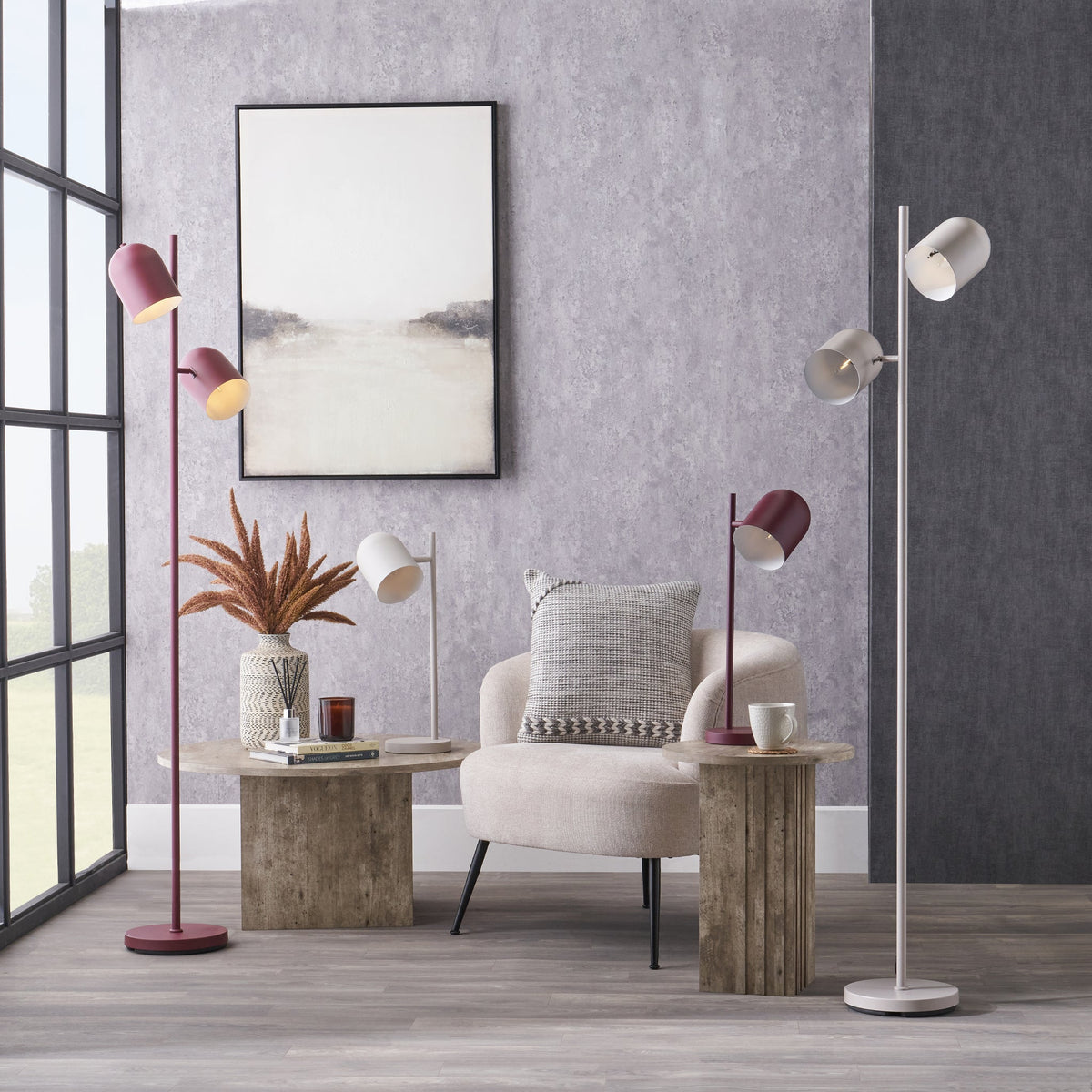 Finn Cloche Headed Table Lamp