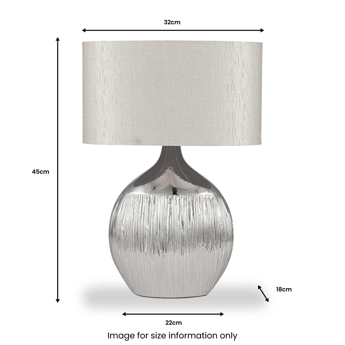 Gemini Etched Ceramic Table Lamp