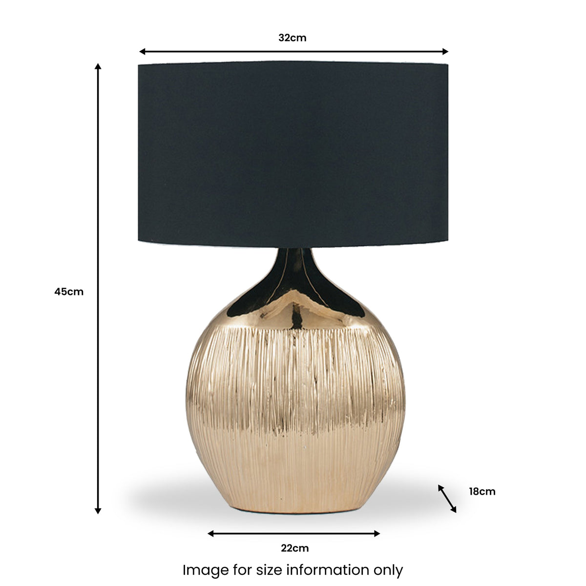 Gemini Etched Ceramic Table Lamp