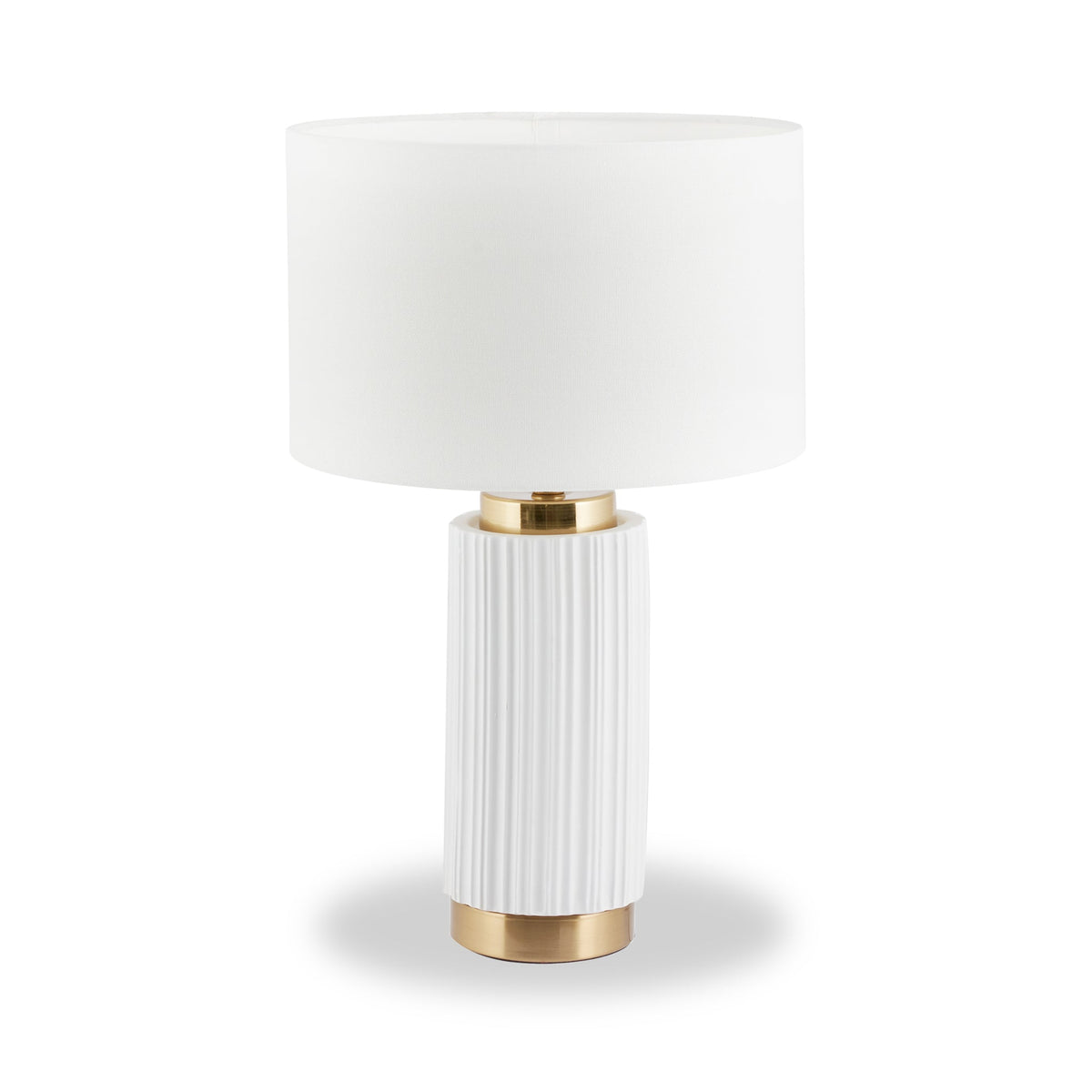 Ionic Textured Ceramic Table Lamp