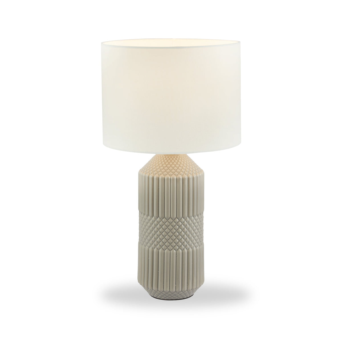 Meribel Geo Tall Ceramic Table Lamp