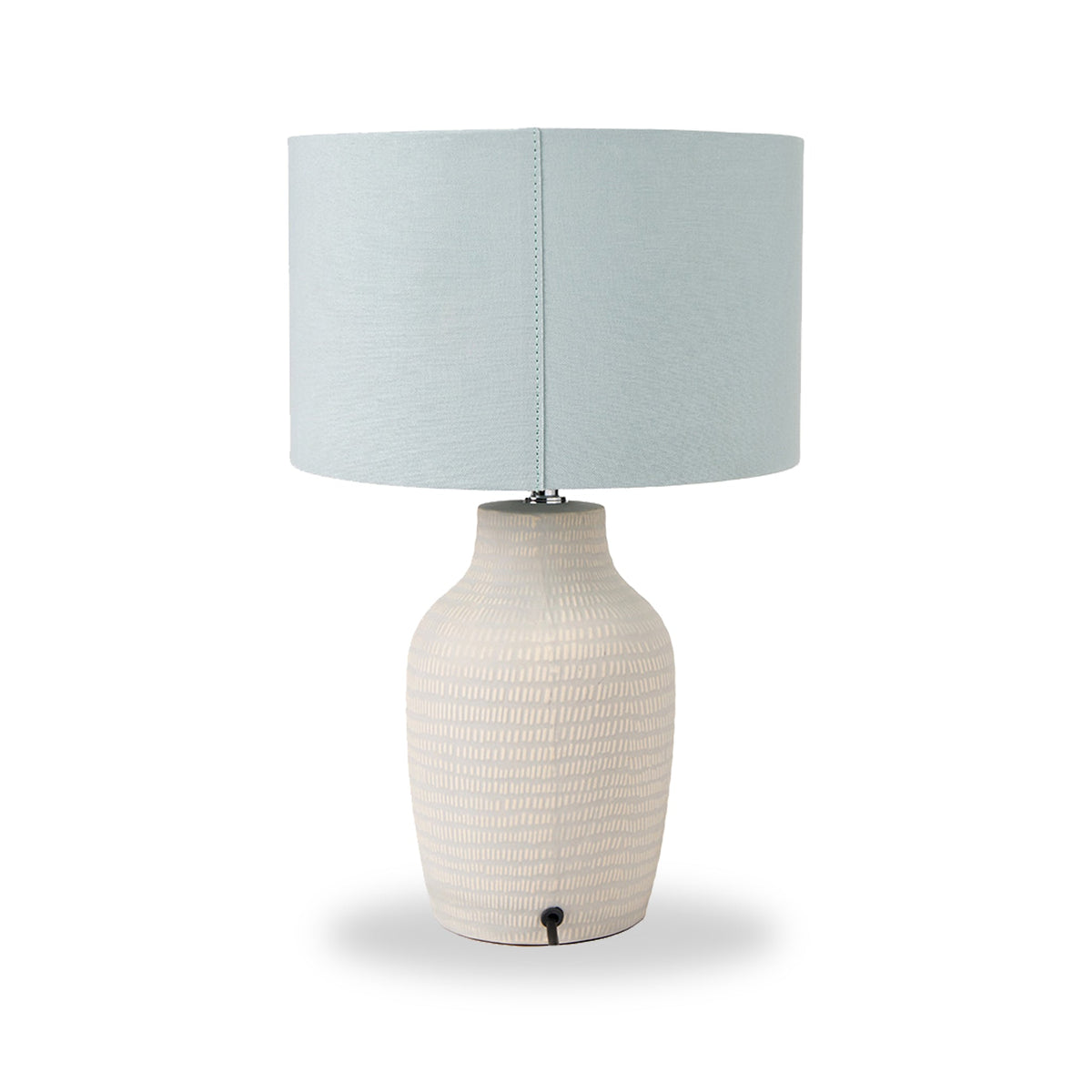 Kai Textured Tall Ceramic Table Lamp