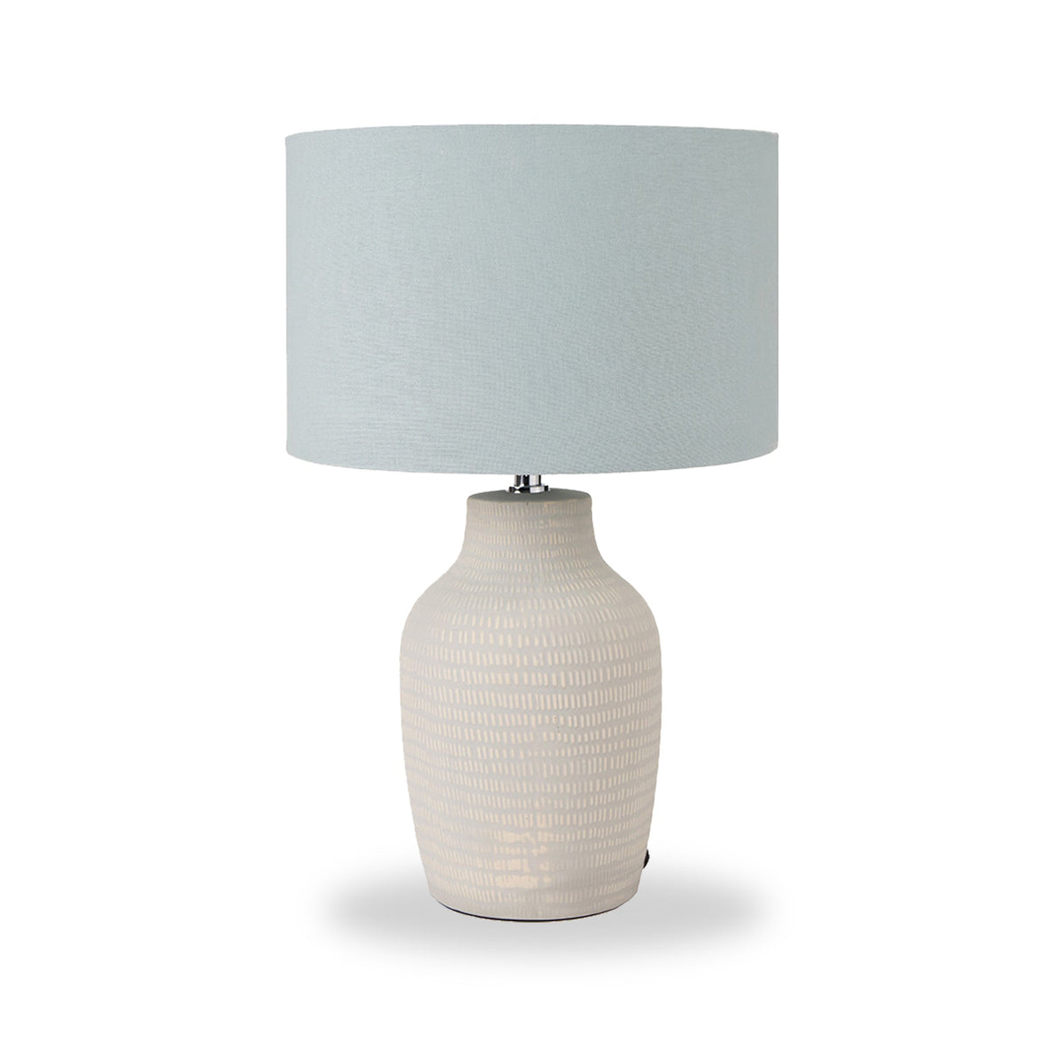 Kai Textured Tall Ceramic Table Lamp
