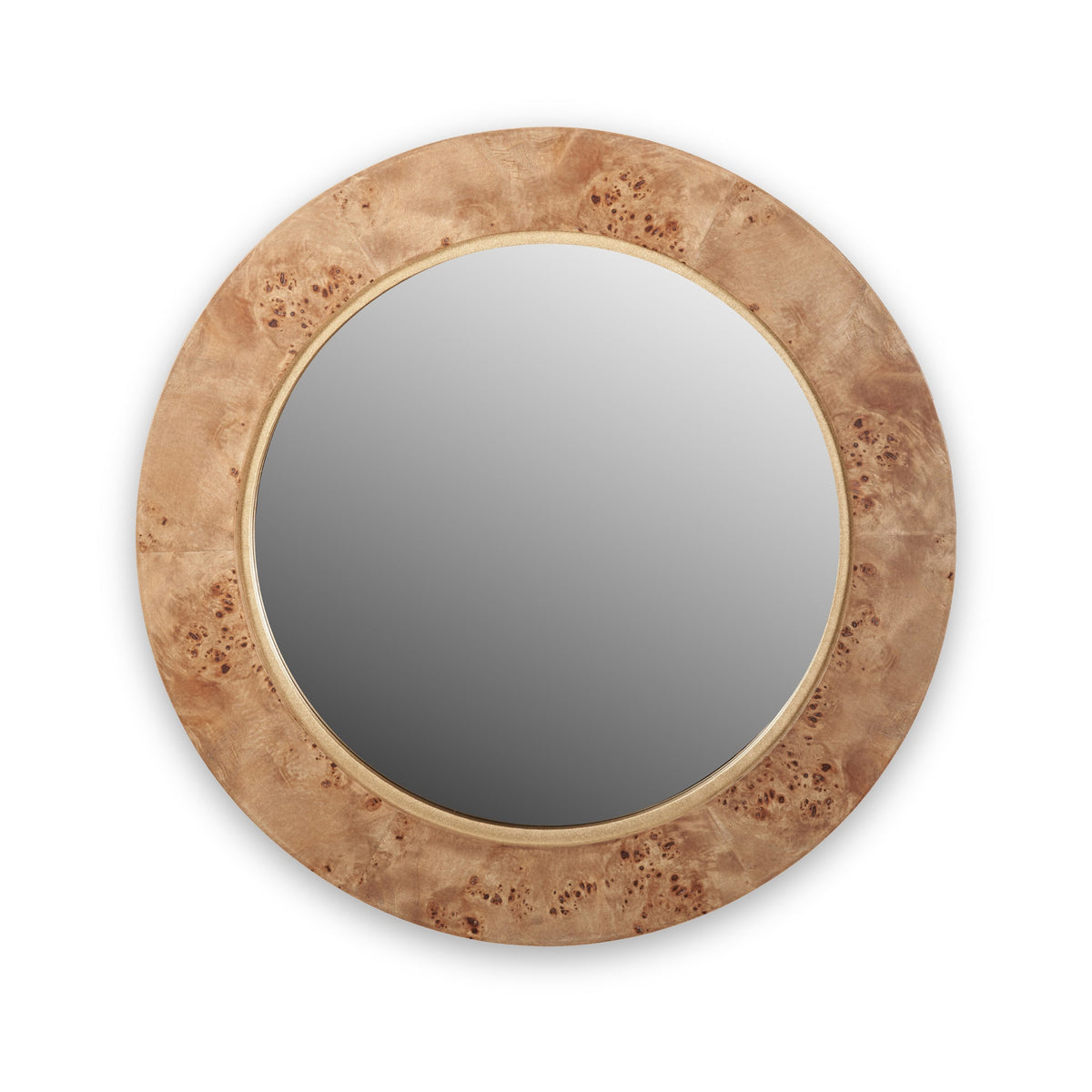 Newborough Burr Wood Effect Wall Mirror