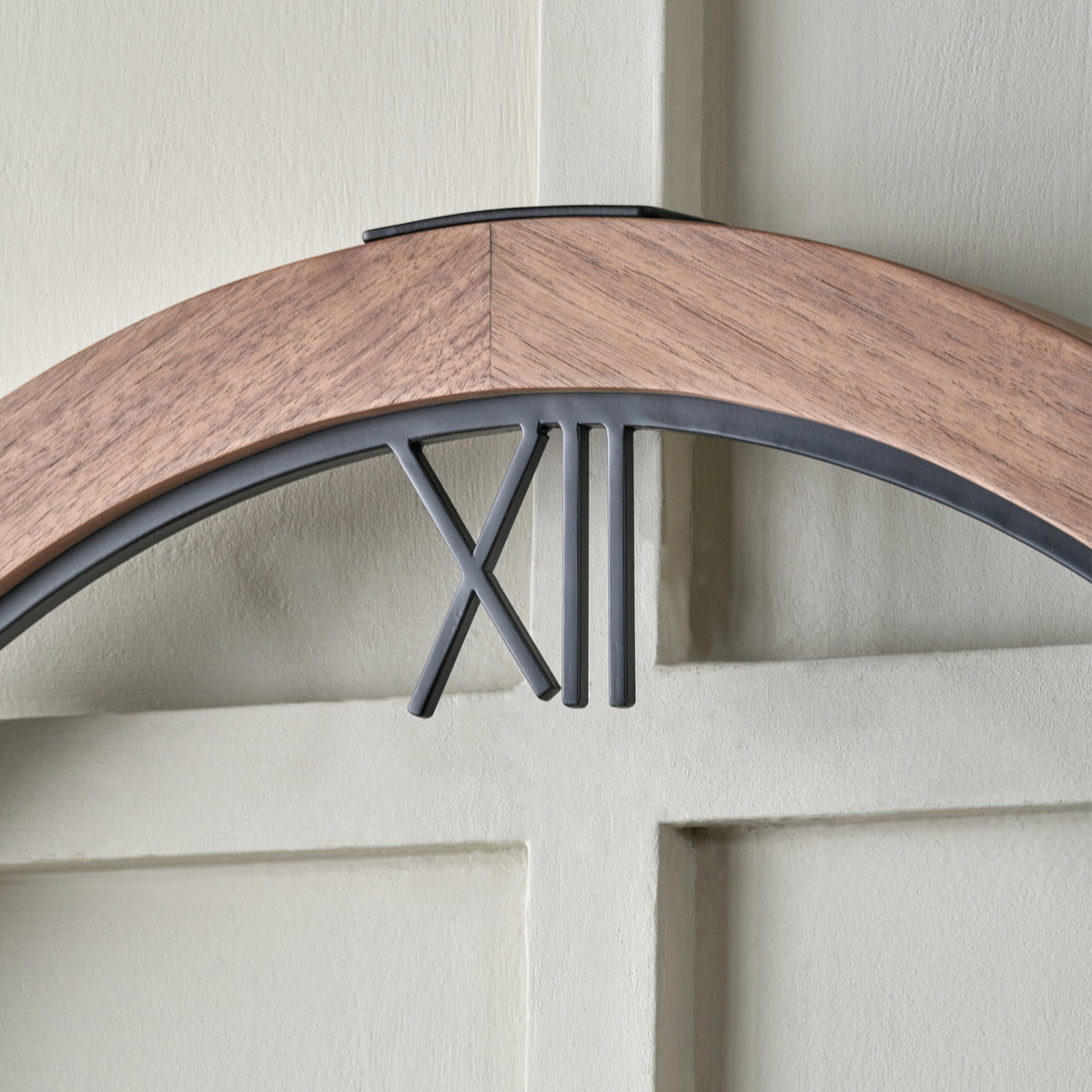 Vermont Walnut Wood Effect Wall Clock