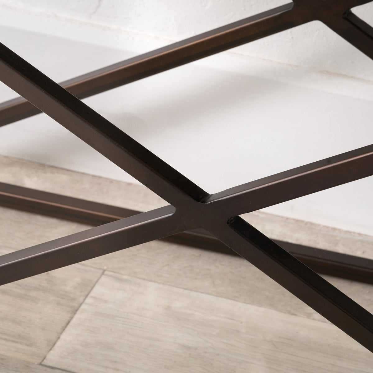Adriano Leather Console Table
