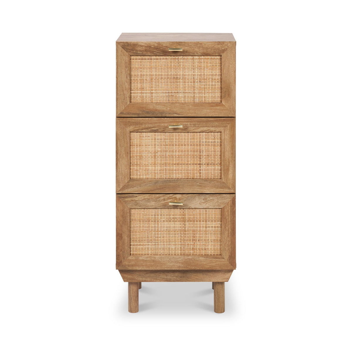 Henrik Natural Rattan 3 Drawer Chest
