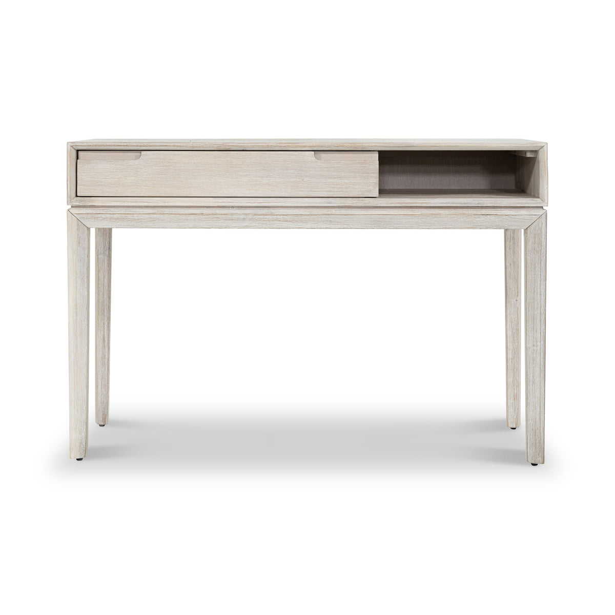 Gio White Sand Acacia Console Table