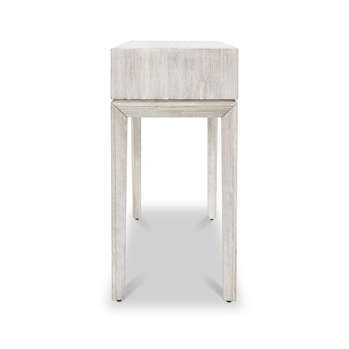 Gio White Sand Acacia Console Table