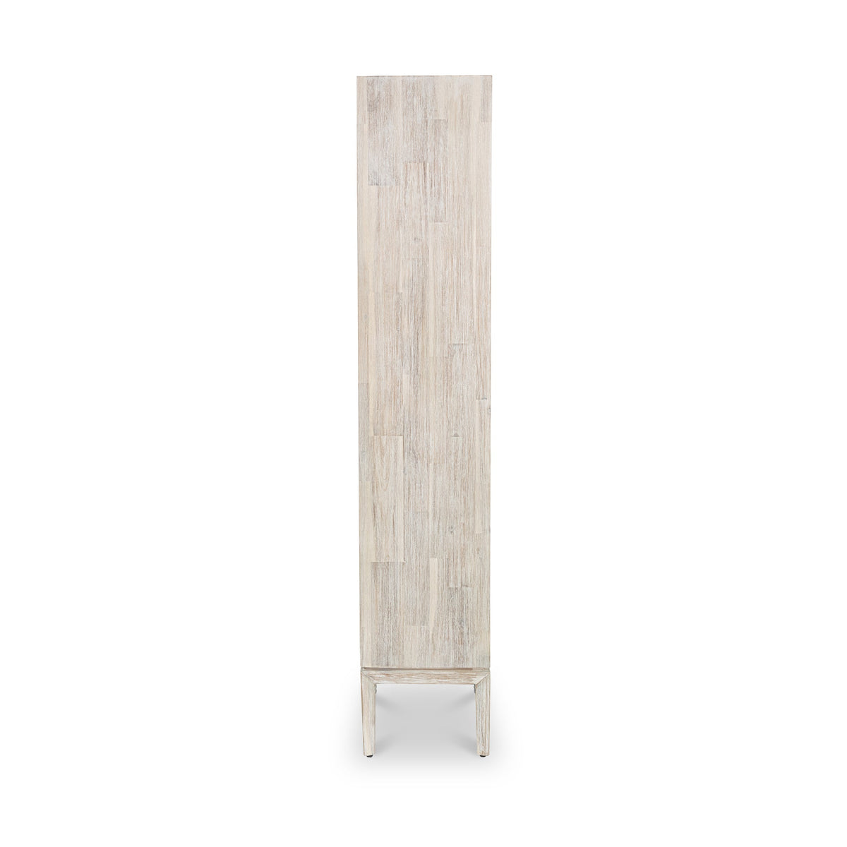 Gio White Sand Acacia Bookcase