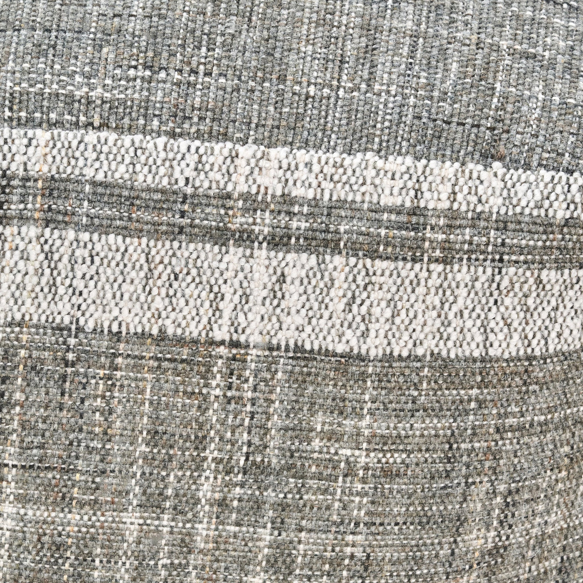 Highclere Indoor & Outdoor Stripe Design Pouffe